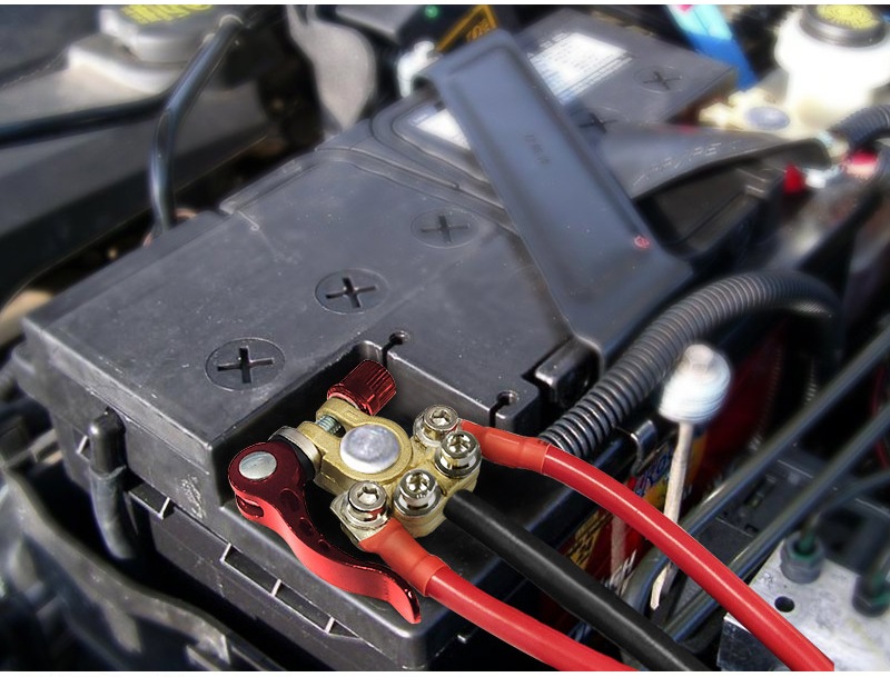 3 coppie Connettore Cavo batteria del veicolo per Batteria Auto 