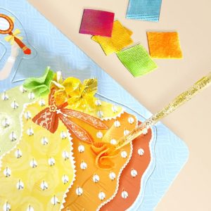 Montessori ustvarjalni set za vbadajoče slikanje